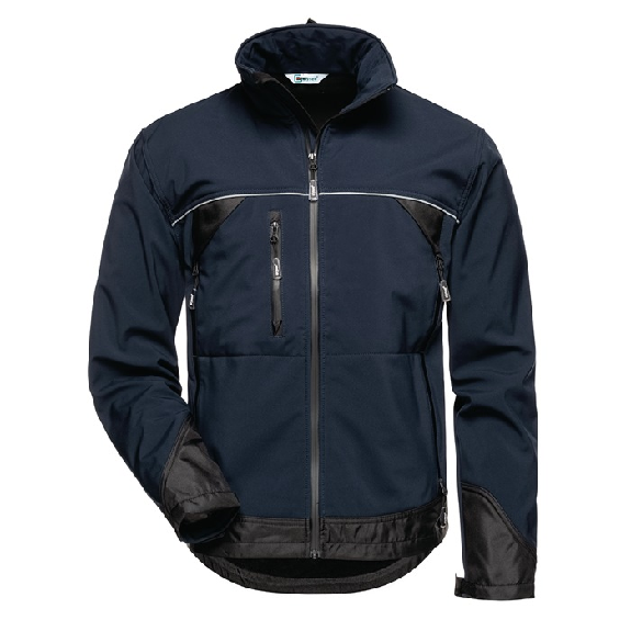 Softshelljacke GAMMA Gr.S marine/schwarz-Beschreibung lesen