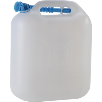 Wasserkanister 22l HD-PE m.Auslaufrohr H440xB370xT190mm-Beschreibung lesen