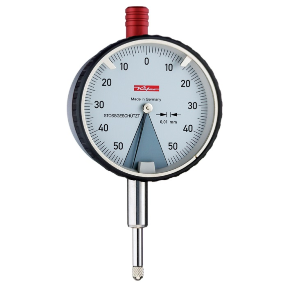 Sicherheitsmessuhr DIN 878 SI-100 1mm Abl.0,01mm m.Stoßschutz m.Kal. Sicherheitsmessuhr DIN 878 SI-100 1mm Abl.0,01mm m.Stoßschutz m.Kal.-Beschreibung lesen