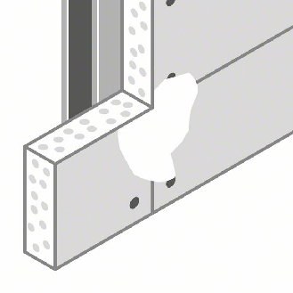 Lochsäge D.68mm m.Lochrandversenker f.Hohlraumdosen-Beschreibung lesen