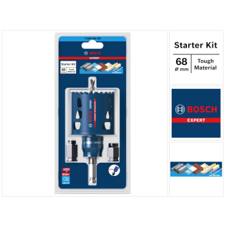 Lochsäge-Starter-Set Expert Tough D.68mm Schnitt-T.60mm Power Change Plus-Beschreibung lesen
