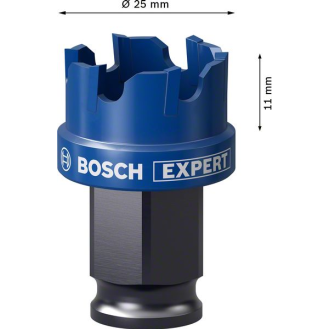 Lochsäge Expert Sheet Metal D.25mm Schnitt-T.5mm Power Change Plus-Beschreibung lesen