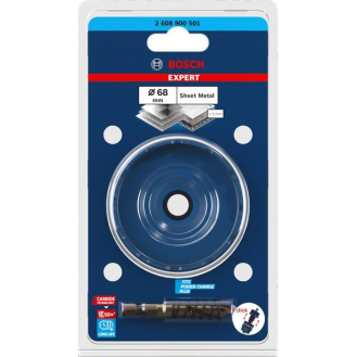 Lochsäge Expert Sheet Metal D.68mm Schnitt-T.5mm Power Change Plus-Beschreibung lesen