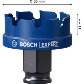 Lochsäge Expert Sheet Metal D.35mm Schnitt-T.5mm Power Change Plus-Beschreibung lesen