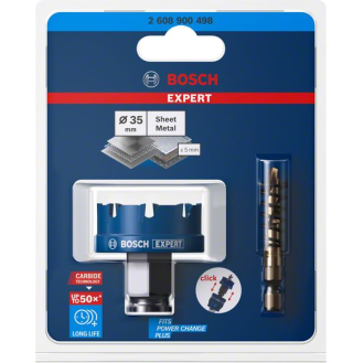 Lochsäge Expert Sheet Metal D.35mm Schnitt-T.5mm Power Change Plus-Beschreibung lesen