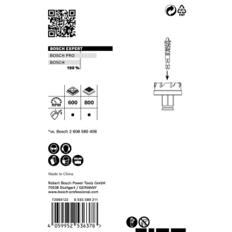 Lochsäge Expert Sheet Metal D.20mm Schnitt-T.5mm Power Change Plus-Beschreibung lesen