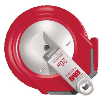 Kapselbandmaß RADIUS L.20m Band-B.1m Acm EG II Ku.gelb Glasfaser-Beschreibung lesen