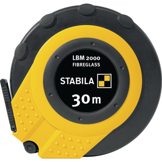 Kapselbandmaß LBM 2000 FIBREGLASS L.30m Band-B.1m cm EG III Glasfaserband-Beschreibung lesen