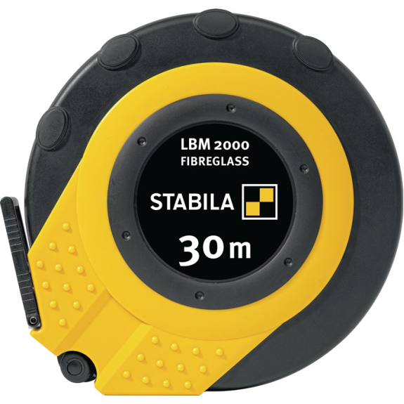 Kapselbandmaß LBM 2000 FIBREGLASS L.30m Band-B.1m cm EG III Glasfaserband-Beschreibung lesen