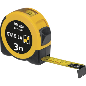 Taschenrollbandmaß BM 150 L. B.16mm mm/mm EGII ABS/TPE Festst.-Beschreibung lesen