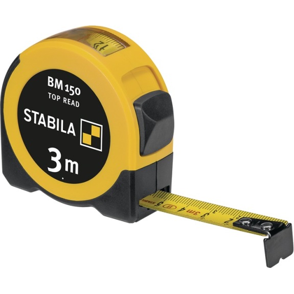 Taschenrollbandmaß BM 150 L. B.16mm mm/mm EGII ABS/TPE Festst.-Beschreibung lesen