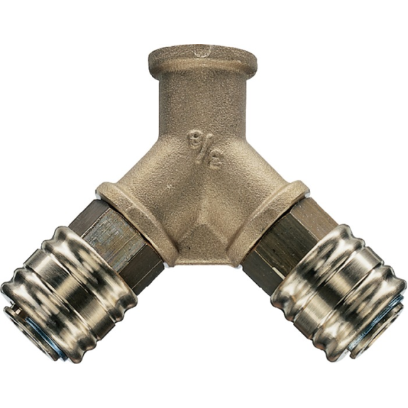 Verteiler Gew.G 3/8 Zoll/15,39mm DN 7,2,Innengewinde,2 Kupplungen-Beschreibung lesen