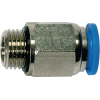 Gerade Steckverschraubung Bl.Ser.AG G 1/4 Zoll SW 14mm m.O-Ring u.a6-KT.zyl.