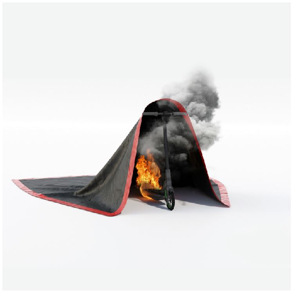 COPERTA ANTIFIAMMA EXTREME SERIES S 1,5x1,5 m (USO SINGOLO)-Leggi tutto