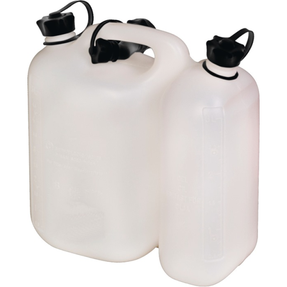 Kraftstoffdoppelkanister Inh.5,5+3l nur HDPE-Beschreibung lesen