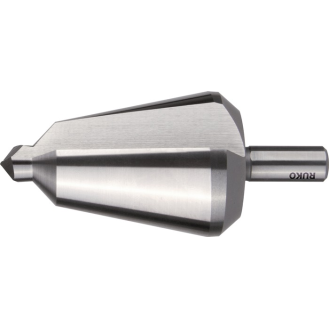 Blechschälbohrer Bohrber.24-40mm HSS Gesamt-L.89mm Z.2-Beschreibung lesen