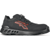 Sicherheitshalbschuh Caesar Gr.44 schwarz/rot S3 CI SRC ESD EN20345 Mikrofaser