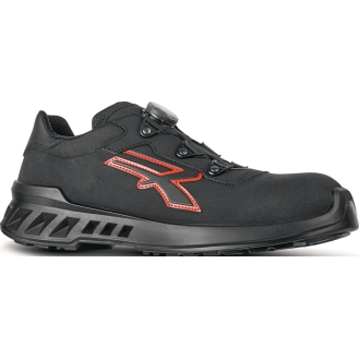 Sicherheitshalbschuh Caesar Gr.42 schwarz/rot S3 CI SRC ESD EN20345 Mikrofaser-Beschreibung lesen