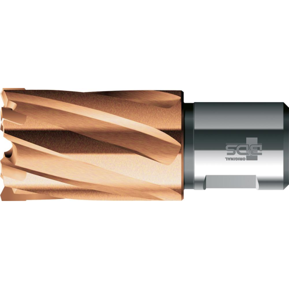 Kernbohrer HKK-P D.14mm HM TiN-beschichtet Schnitt-T.30mm BDS Kernbohrer HKK-P D.14mm HM TiN-beschichtet Schnitt-T.30mm BDS-Beschreibung lesen