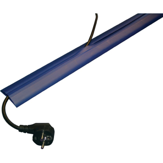 Kabelbrücken L1500xB62xH12mm Ku.blau m.Doppelklebeband EHA-Beschreibung lesen