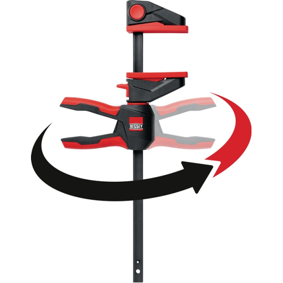 Einhandzwinge EZ360 Spann-W.150mm A.80mm Spreiz-W.195-315mm Einhandzwinge EZ360 Spann-W.150mm A.80mm Spreiz-W.195-315mm-Beschreibung lesen