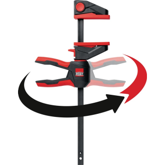 Einhandzwinge EZ360 Spann-W.450mm A.80mm Spreiz-W.195-615mm-Beschreibung lesen