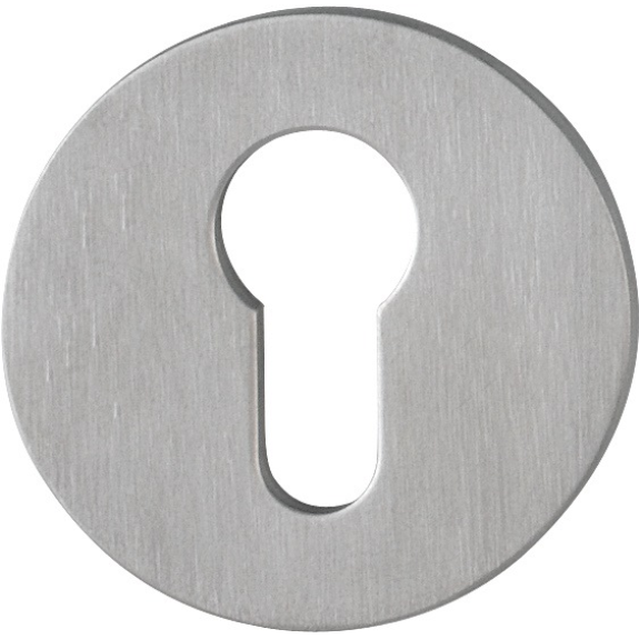 Schlüsselrosetten-Paar E849NS VA F69 Schildst.2mm PZ rd.-Beschreibung lesen
