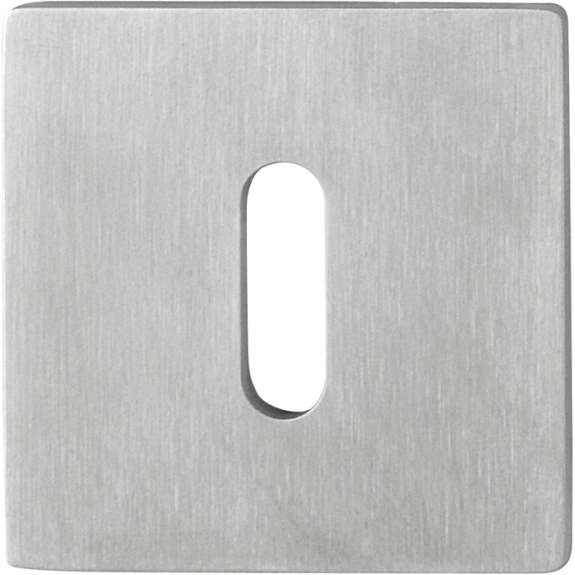 Schlüsselrosetten-Paar E848NS VA F69 Schildst.2mm OB quad.-Beschreibung lesen