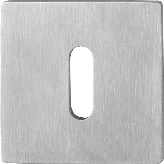 Schlüsselrosetten-Paar E848NS VA F69 Schildst.2mm OB quad.-Beschreibung lesen