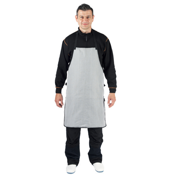 Coverguard - Tablier anti-chaleur et anti-coupure blanc TAEKI5 (Pack de 5)-Lire la description