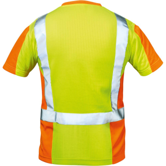 Warnschutz-T-Shirt Utrecht Gr.XXL gelb/orange-Beschreibung lesen