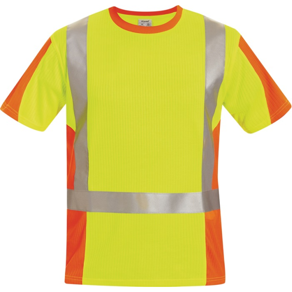 Warnschutz-T-Shirt Utrecht Gr.XXL gelb/orange-Beschreibung lesen