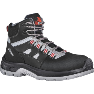 Sicherheitiefel Cross Gr.46 schwarz/grau/rot S3 SRC EN20345 Leder-Beschreibung lesen