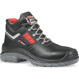 Sicherheitiefel Devaste Gr.41 schwarz/rot S3 SRC RS EN20345 Leder-Beschreibung lesen