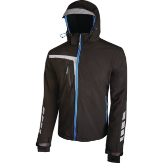 Softshelljacke QUICK Gr.XL black carbon-Beschreibung lesen