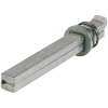 VK Profilstift FEI-Spindel 4-KT.10x80mm Fe verz.geteilt