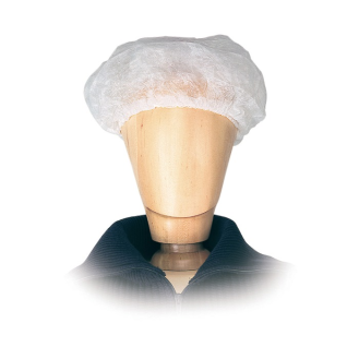 Kopfhaube Clip D.52cm weiß PSA I-Beschreibung lesen