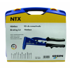 Blindnietsortiment Nietbox 942-tlg i.Kunststoffkoffer