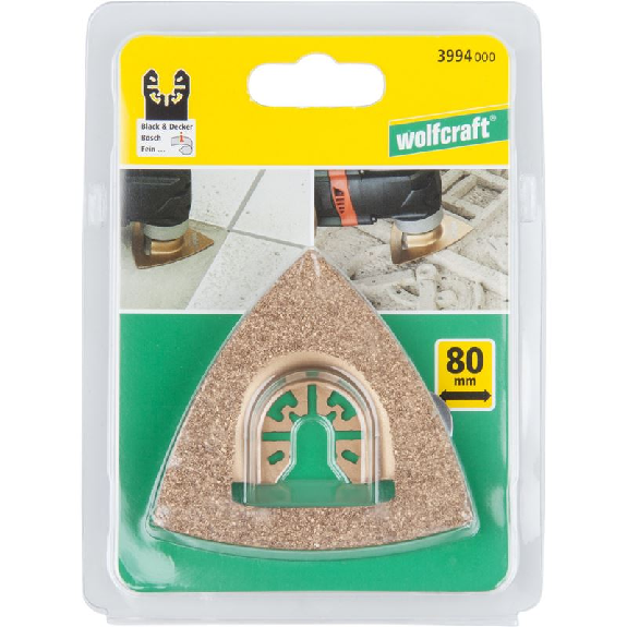 1 plato abrasivo PRO recubierto de carburo de tungsteno, 80mm-Leer más