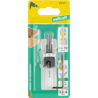 1 broca con avellanador y tope de profundidad   3.2 x 12 mm 2544000-Leer más