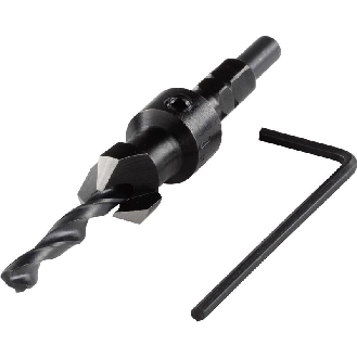 1 broca con avellanador, vástago hexagonal Ø 4,5 - 12 mm-Leer más