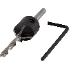 1 broca con avellanador   4,5 x 16 mm