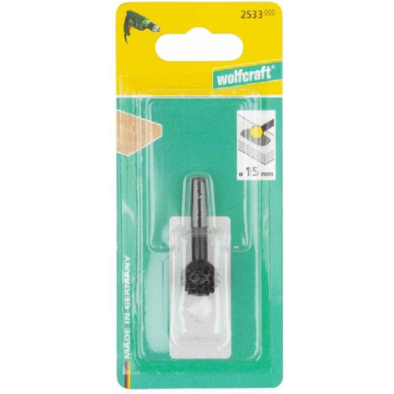 1 escofina de perfil para madera esférica Ø 14 mm-Leer más