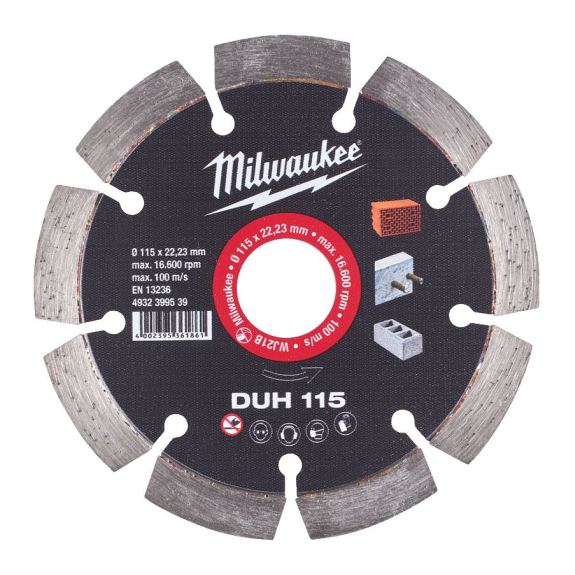 Discos de diamante DUH - DUH 125 mm - 1 pc-Leer más