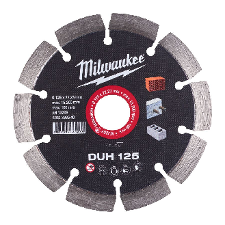 Discos de diamante DUH - DUH 125 mm - 1 pc-Leer más