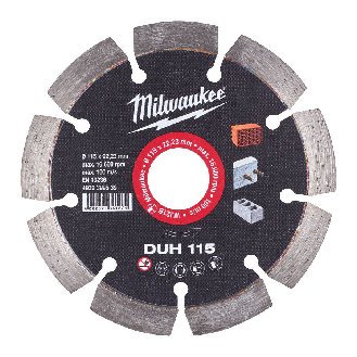 Discos de diamante DUH - DUH 125 mm - 1 pc-Leer más