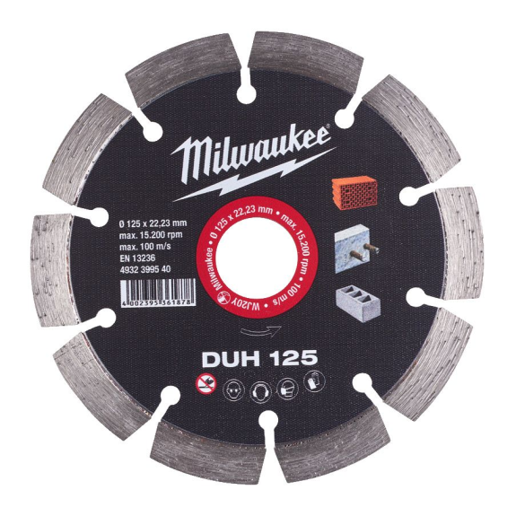 Discos de diamante DUH - DUH 125 mm - 1 pc-Leer más