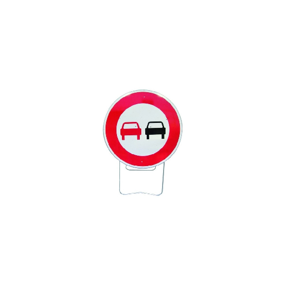 Panneau de signalisation B3 - Dépassement interdit Panneau de signalisation B3 - Dépassement interdit-Lire la description