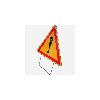 Panneau AK14 temporaire - Attention Panneau AK14 temporaire - Attention