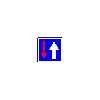 Panneau de signalisation CK18 - Circulation alternée Panneau de signalisation CK18 - Circulation alternée